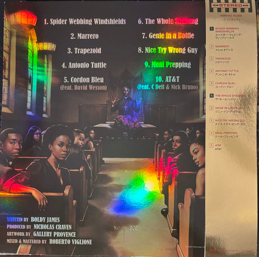 Boldy James : Late To My Own Funeral (LP, Album, Ltd, Num, Ros)